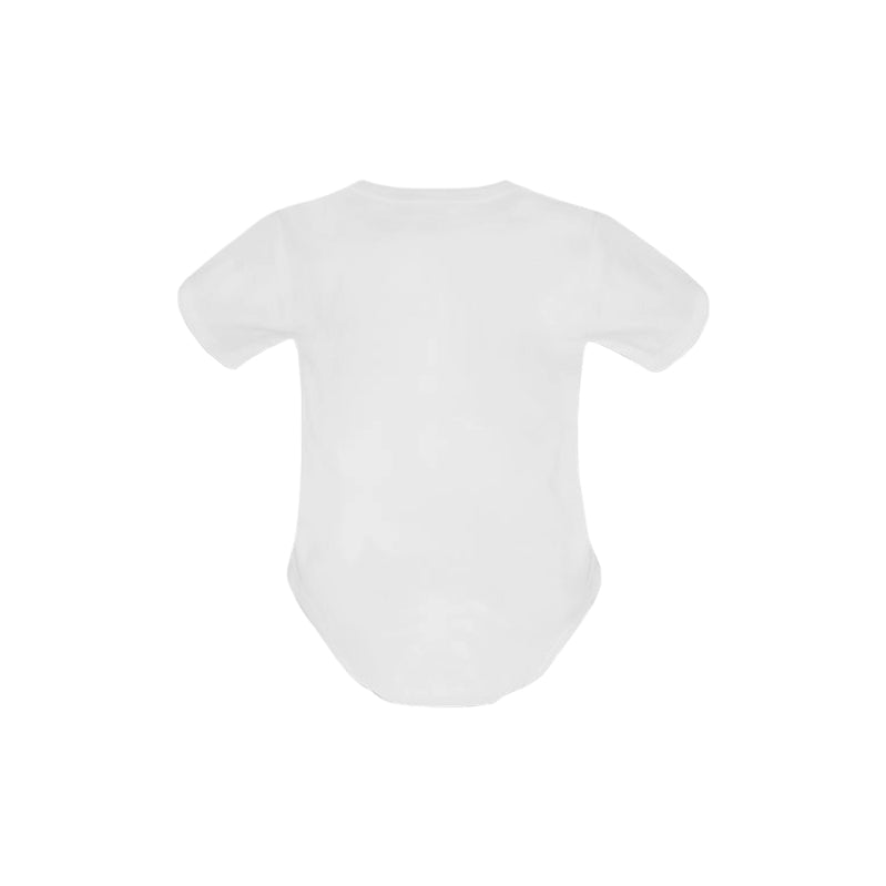 I Woke Up Cute- Baby Girl's Short Sleeve 100% organic cotton One Piece inkedjoy