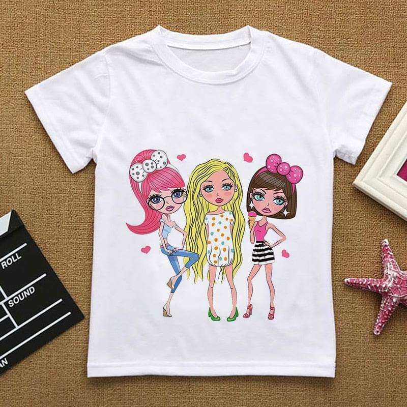 Cute Girls Summer Unicorn Graphic T-shirt eprolo