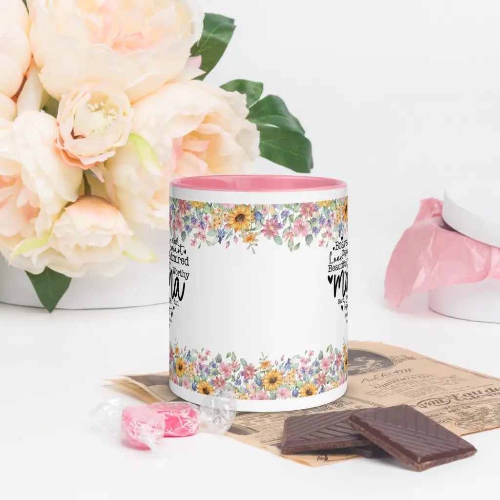 "Spring Floral Mug - Perfect for Mom" Printful