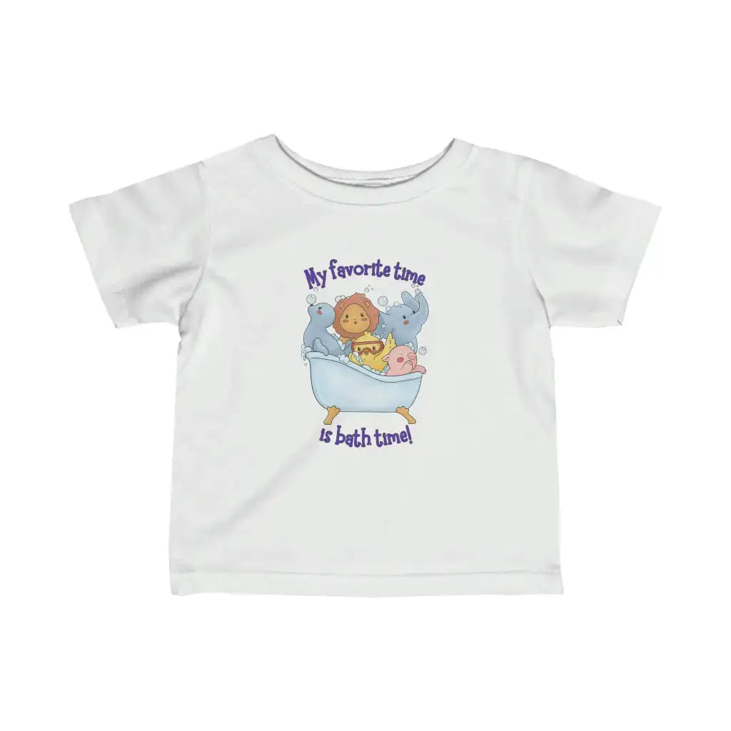 Bath Time Infant T-Shirt Uneek Designs Maui