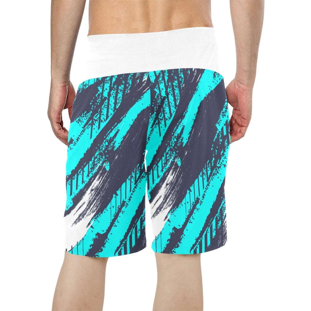 Men's Relaxed-Fit Surf Shorts- Faded inkedjoy