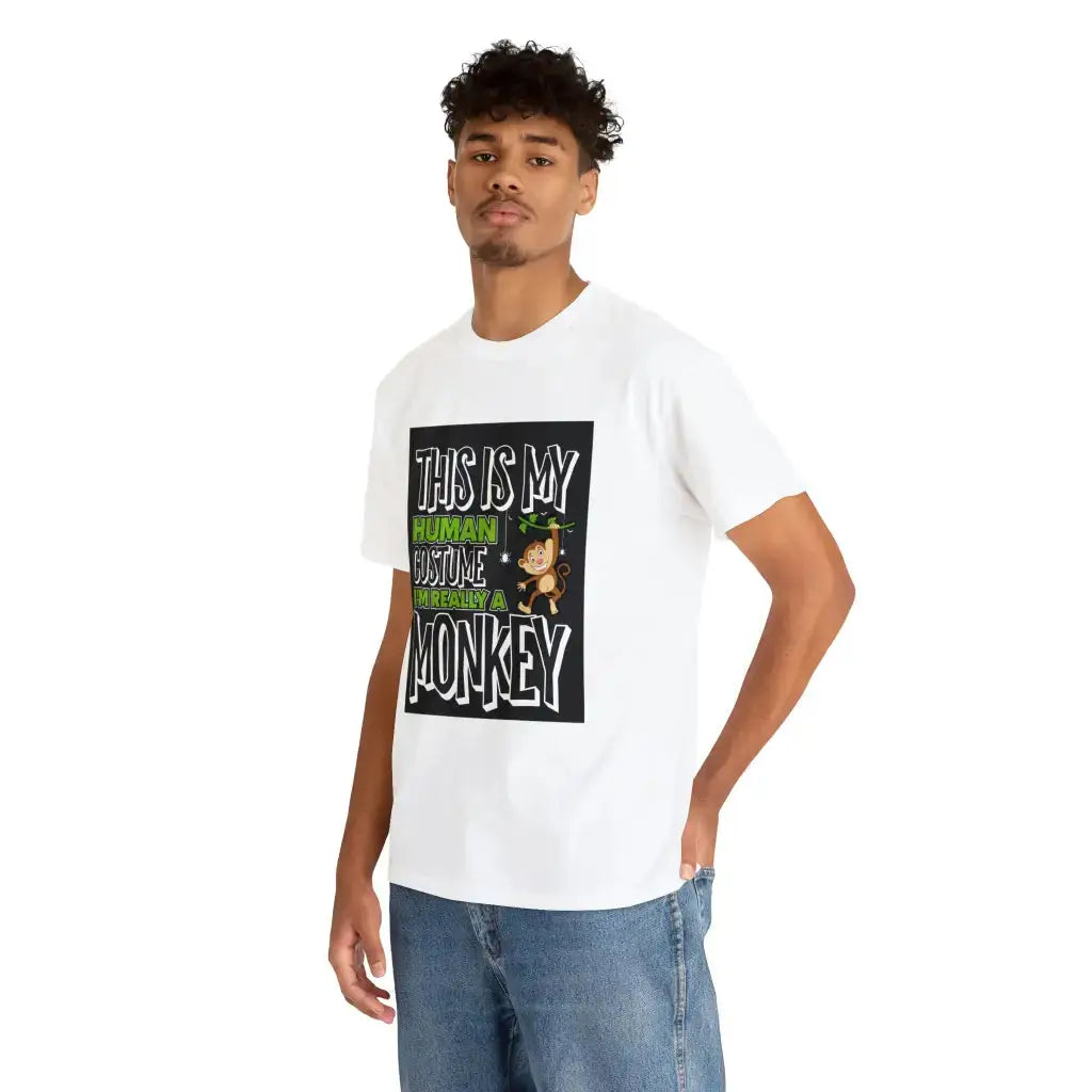 "I'm Really A Monkey T-Shirt" Printify