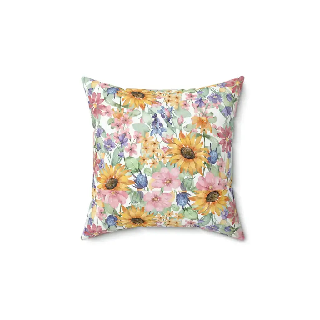 Mama Floral Decorative Pillow Printify