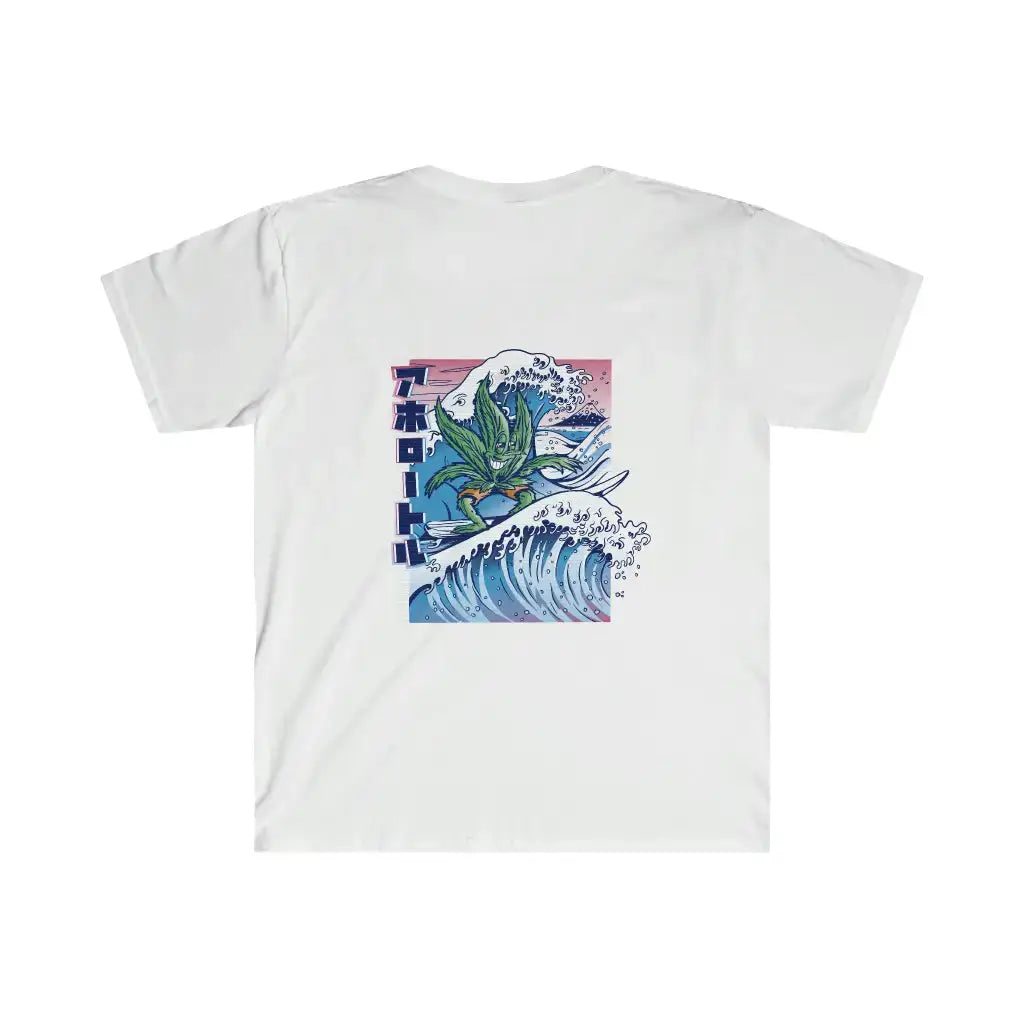 Men's Weed Wave Rider T-Shirt Printify