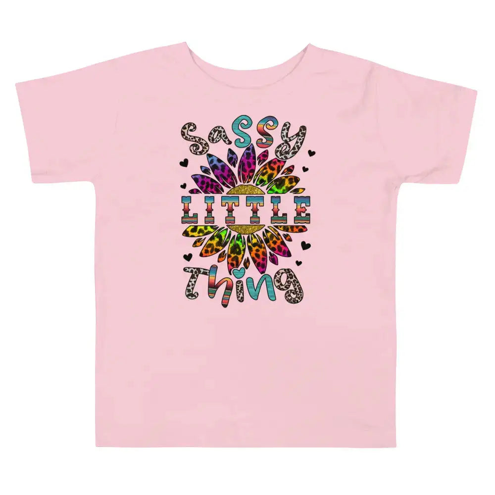 Sassy Little Thing Girls Toddler Tee Printful